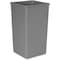 Rubbermaid Commercial Waste Container, 50 Gal, 19-1/2"x19-1/2"x34-1/3", Gray RCP3959GRA - alternate 1